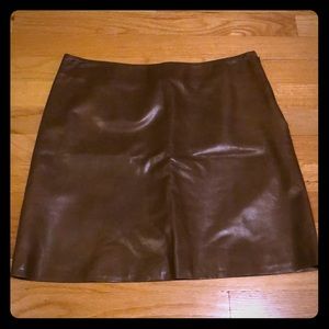 Gorgeous, leather Michael Kors skirt